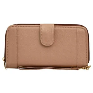 Cartera Dama Broche Sintética