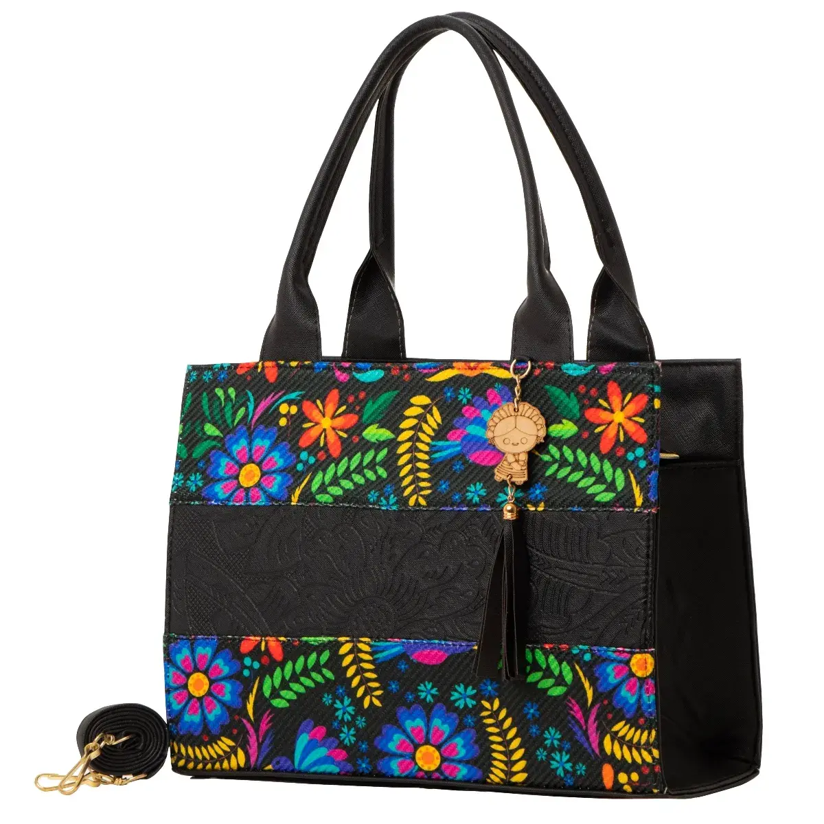 Bolsa Artesanal Mexicana de Yute Danae - Imagen 2