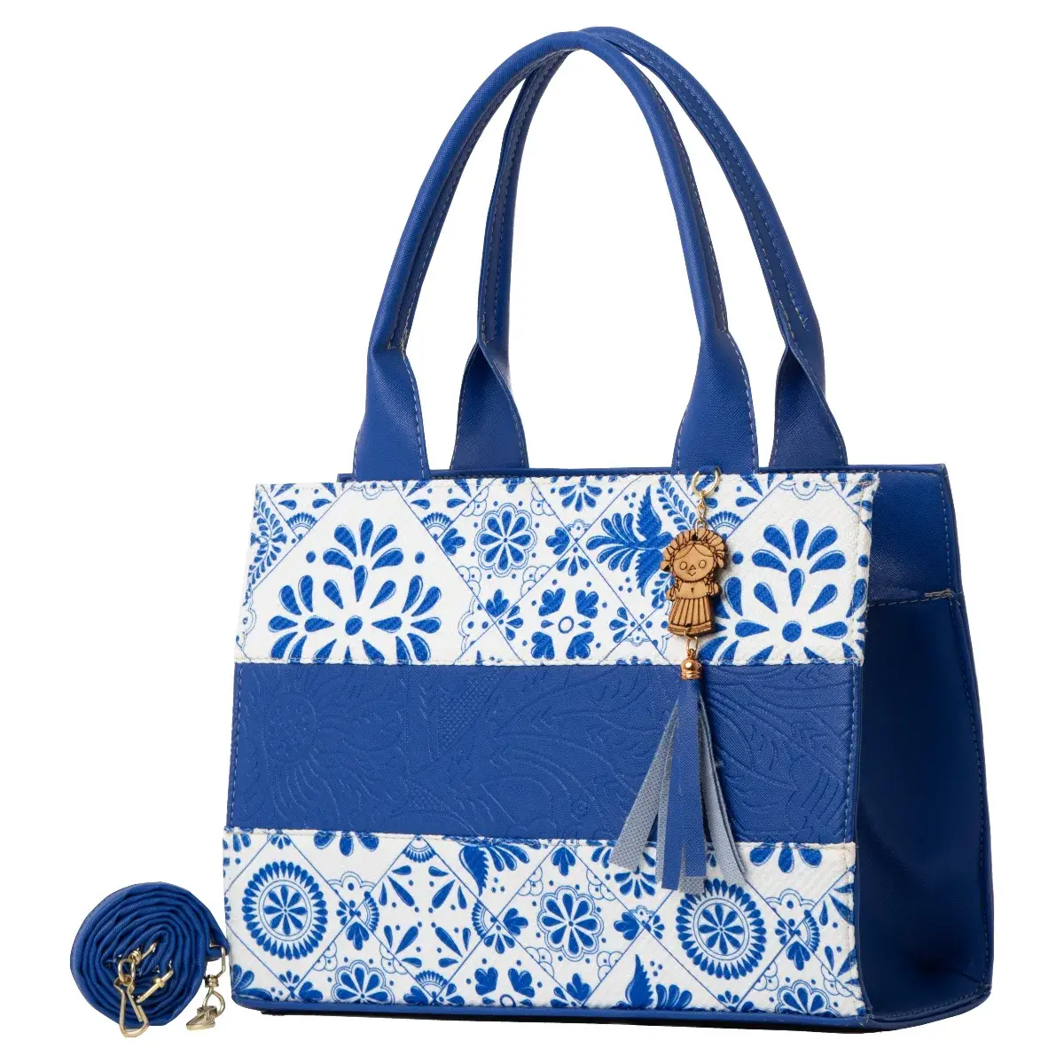 Bolsa Artesanal Mexicana de Yute Danae - Imagen 4