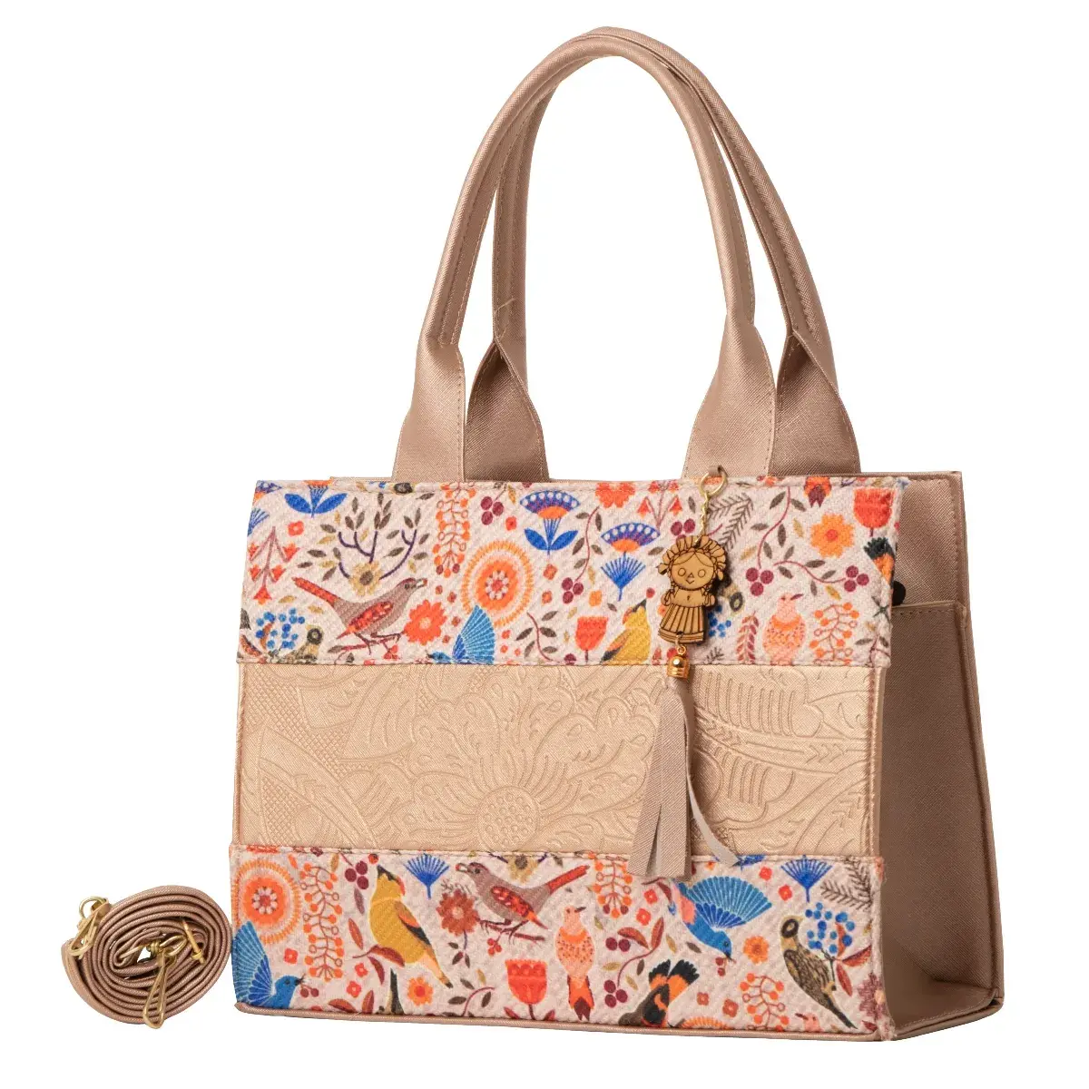 Bolsa Artesanal Mexicana de Yute Danae - Imagen 5