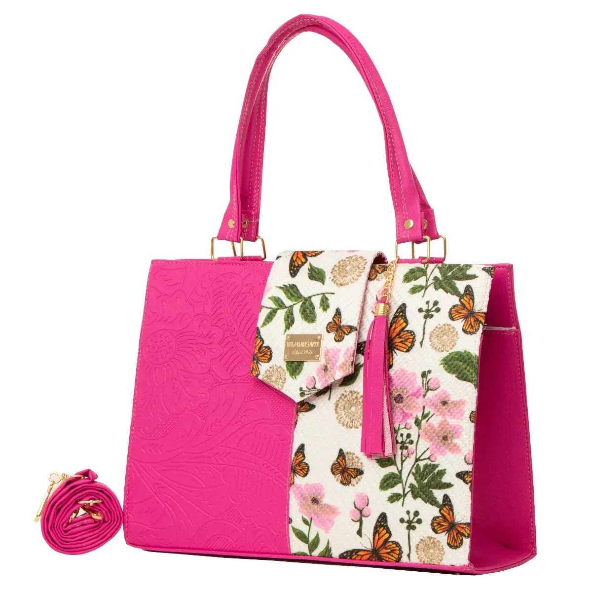 Bolsa Artesanal Mexicana de Yute Deva - Imagen 5
