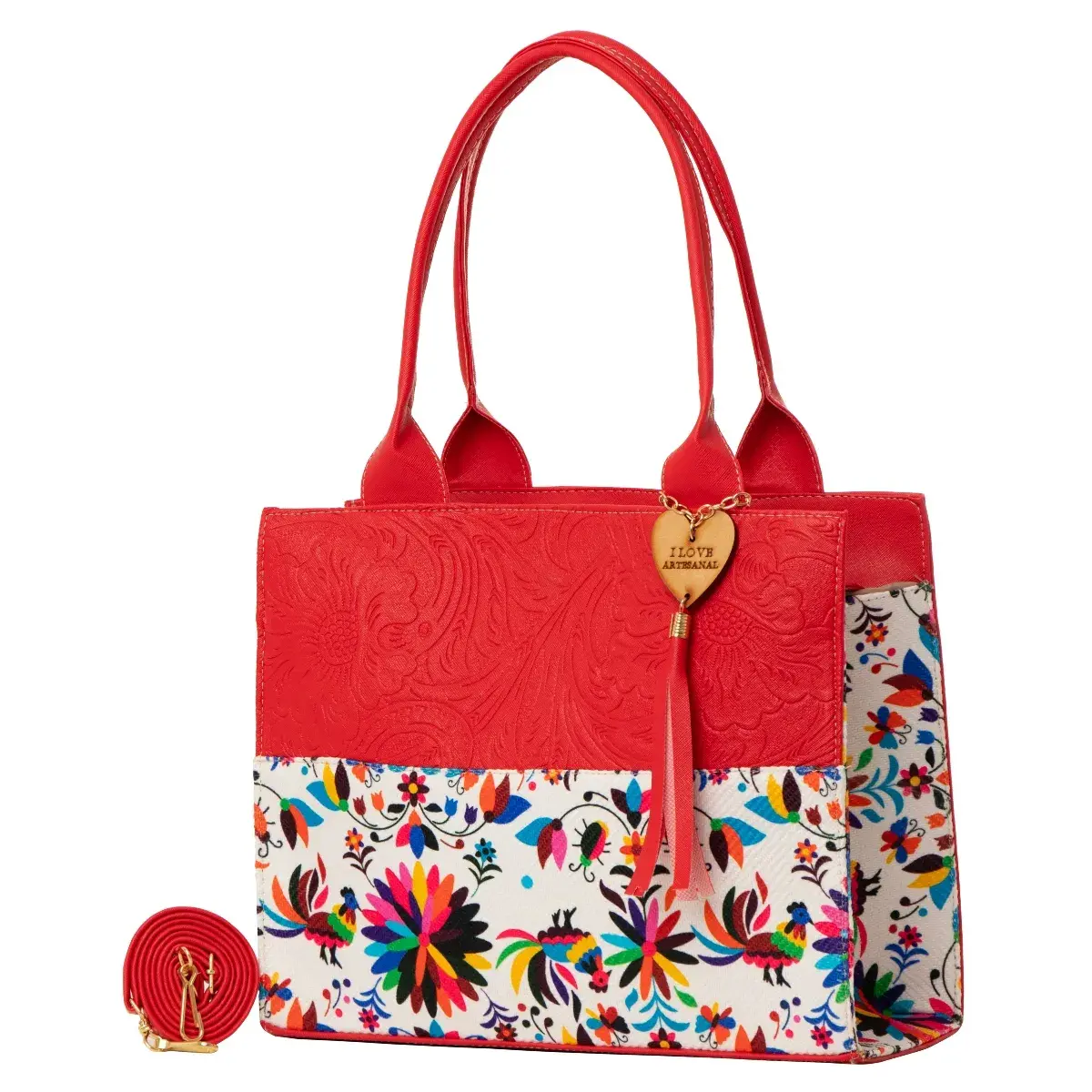 Bolsa Artesanal Mexicana de Yute Dahina - Imagen 4
