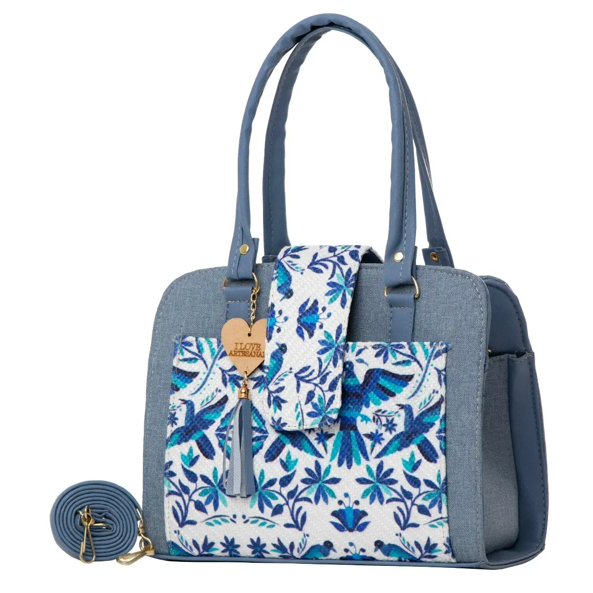 Bolsa Artesanal Mexicana de Yute Elsa - Imagen 6
