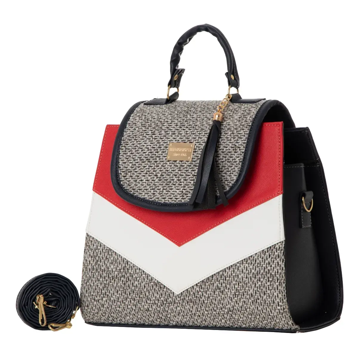 Bolsa Artesanal Mexicana de Yute Haven - Imagen 2