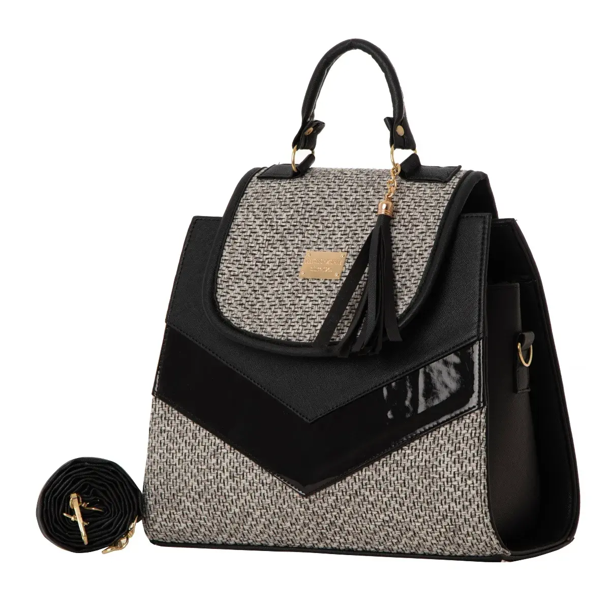 Bolsa Artesanal Mexicana de Yute Haven - Imagen 3